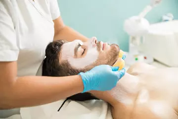 higiene facial para caballero