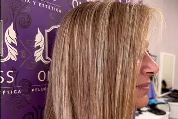 mechas en Ondass peluquería en 7 Palmas